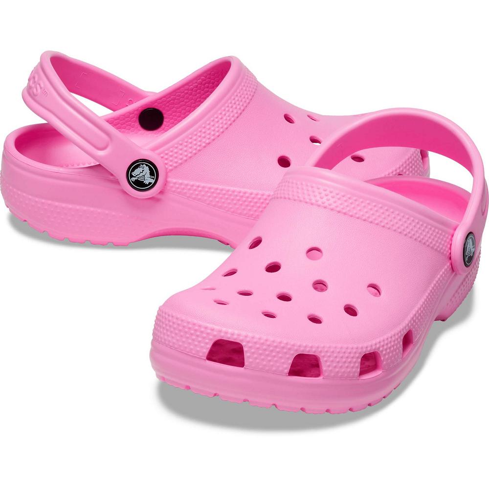 Pink Boys' Crocs Classic Clogs | NZ 1352MQZA